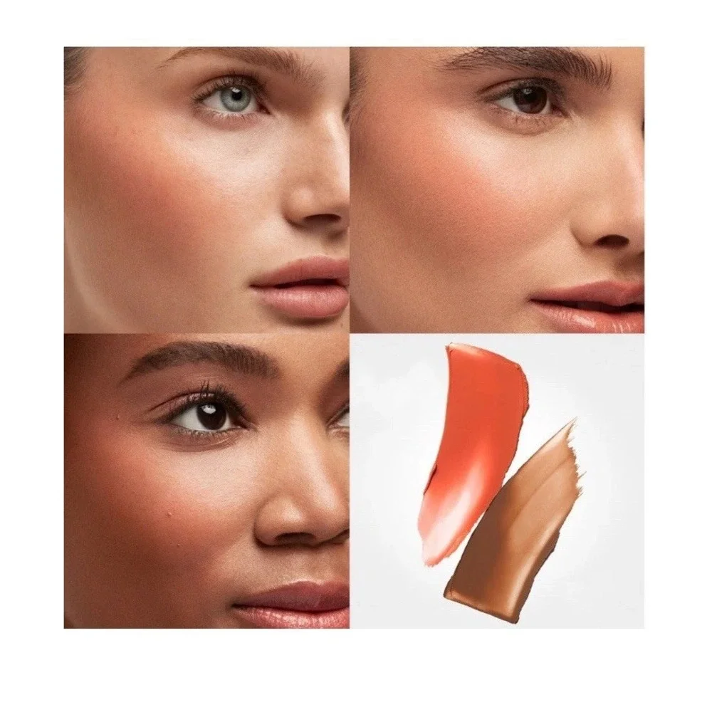 Blush and Bronze Hydro Blur Cheek Duo Papaya and Tan by Stila New In Box 0.33oz